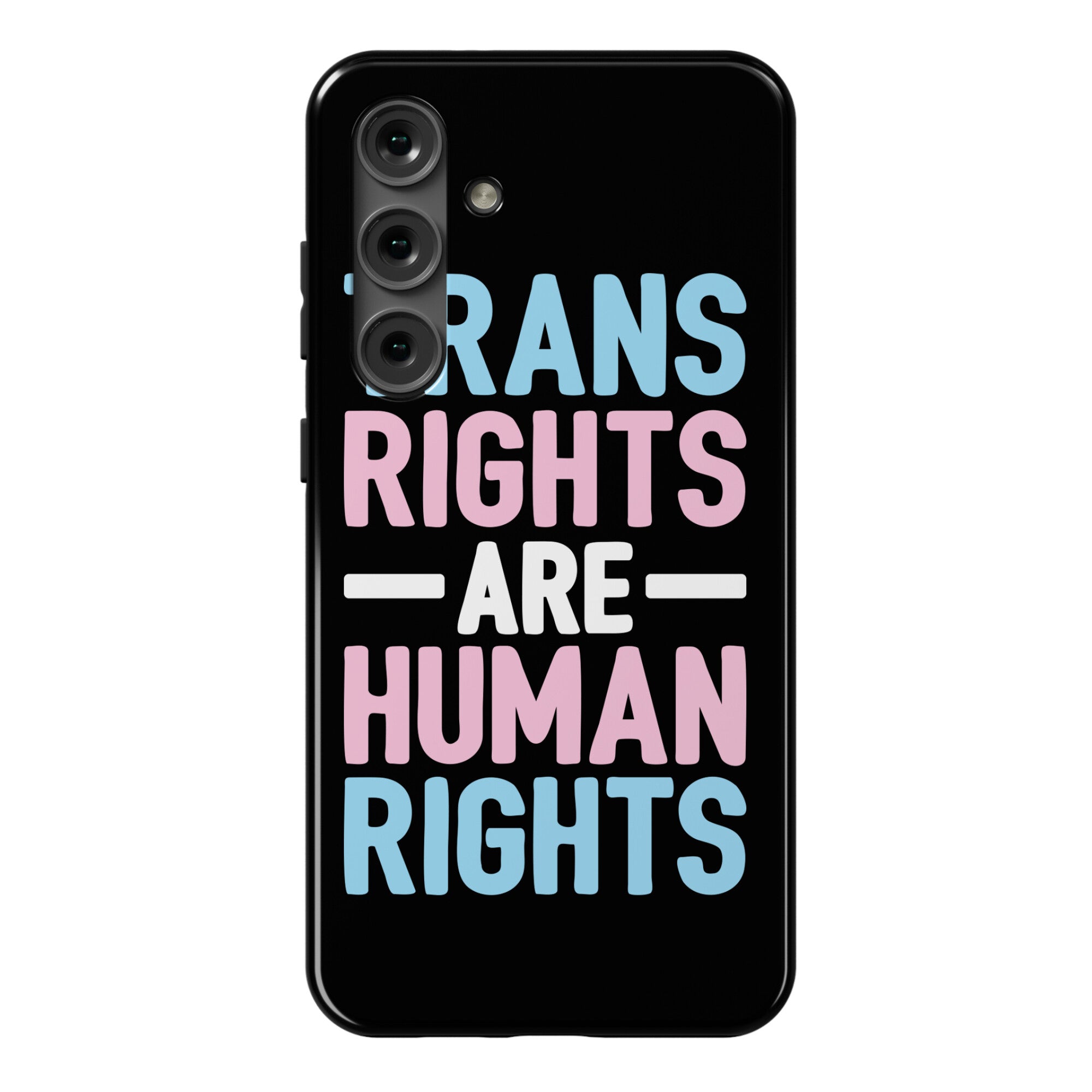 Trans Rights Are Human Rights Phone Case